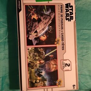 Star Wars Puzzle Set - 2 Pack, 1 opened, 1 unopened